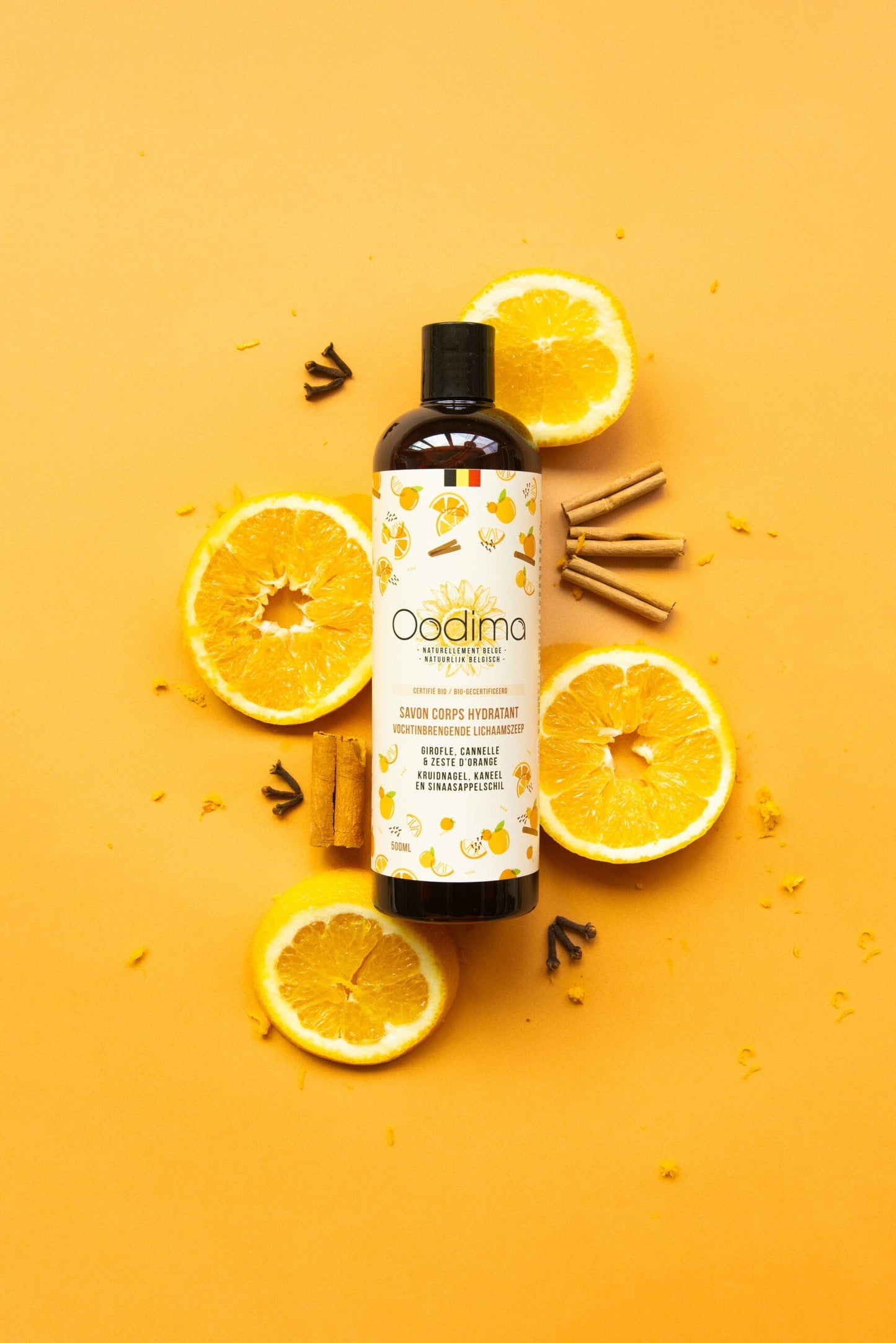 Savon corps hydratant Girofle, Cannelle, Orange 500Ml
